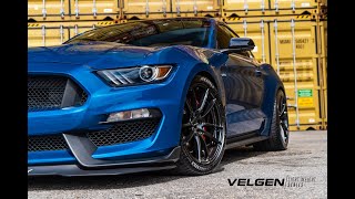 SHELBY GT350  VELGEN WHEELS LIGHT WEIGHT SERIES [upl. by Vrablik]