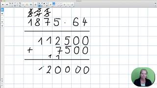 Schriftliche Multiplikation in der Grundschule  Mathe Klasse 4 [upl. by Senaj433]