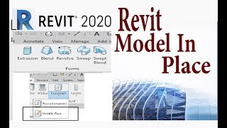 شرح اوامر Model In place ExtrusionBlendRevolveSweep  Revit 2020 [upl. by Etac310]