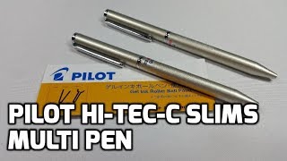 Pilot HiTecC Slims 2 Color 04mm Gel Ink Multi Pen [upl. by Ecilef]