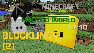 Enderwolph  Modded World 62  Blocklings 1710  Showcase [upl. by Hillel49]