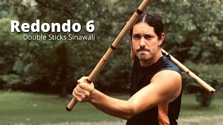 Double Sticks Sinawali  Redondo 6 vs Heaven 6 [upl. by Johann]