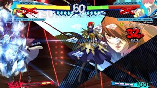 Minazuki challenge Mitsuru ToD Combos  Persona 4 Arena Ultimax [upl. by Mitchel]