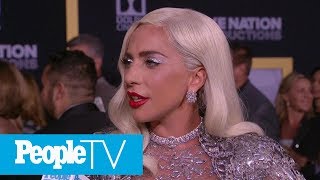 Lady Gaga Says Her Being Bullied In High School Helped Her In A Star Is Born  PeopleTV [upl. by Benedicta]