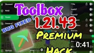 Toolbox 12143 Premium APK32 Bit Minecraft Toolbox device support [upl. by Besse]