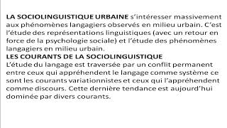 La sociolinguistique  Etudes françaises [upl. by Hudgens]