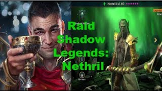 Raid Shadow Legends Nethril build [upl. by Noremak]