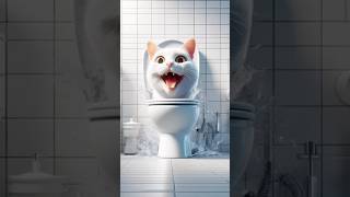 Skibidi toilet cat Episode 4 🚽💀🏃‍♂️ skibiditoilet cat viralshorts [upl. by Richart799]