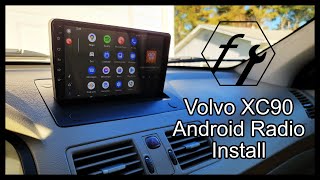 Installing an Android Head Unit in a Volvo XC90 [upl. by Atsyrt]