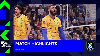 Highlights I Knack ROESELARE vs Valsa Group MODENA I CEV Volleyball Cup [upl. by Iblehs797]