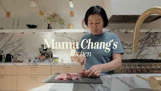 Mama Changs Kitchen  kimchi sweet pumpkin rice galbi jim [upl. by Casie]