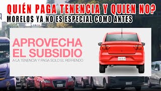 QUÉ AUTOS NO PAGAN TENENCIA EN MÉXICO Y QUE ESTADOS ESTÁN LIBRES DE TENENCIA [upl. by Aicnatsnoc]