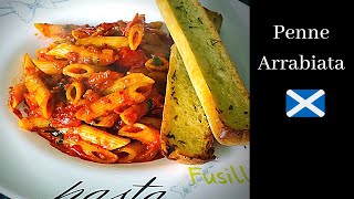 Penne Arrabiata  EASY tomato amp chilli pasta recipe [upl. by Laval542]