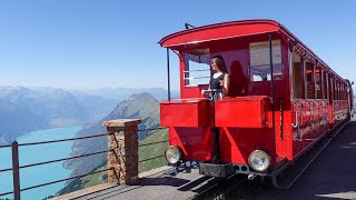 Swiss Travel Vlog Brienz Rothorn Bahn World’s Most Beautiful Train Ride In Switzerland [upl. by Atteselrahc]