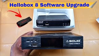 solid 8181 2100 dlx Hellobox Software Upgrade by pendrive [upl. by Herby839]