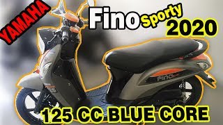 Yamaha Fino Sporty 125 2020  Review Yamaha Fino 125 [upl. by Ulberto]