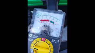 How to use meter to test alternator Commercial Electric M1015B [upl. by Arjan665]