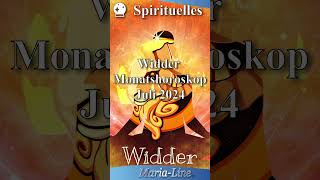 Widder SPIRITUALITÄT ✨ Horoskop Juli 2024 [upl. by Gui]