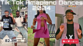 best of tik tok amapiano dance challenge  2024 💚💙🔥 evipostrw viralshort amapiano dance shot [upl. by Bucky]