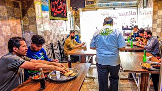 This is a Traditional Cafe in IRAN  Iran Street Food [upl. by Anaehs]