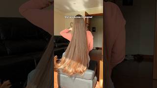 My hair journey in reverse ⏮️ hairjourney longhair healthyhaircare hairtransformation [upl. by Lem672]