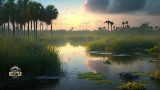 Seminole Summer Serenity Native Flute Soundscape in the Everglades [upl. by Odrawde]