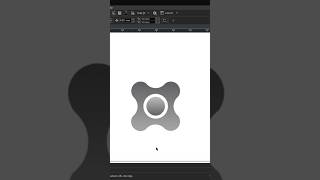 Coreldraw logo design shorts [upl. by Filippa]