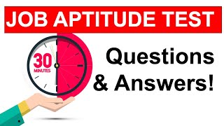 APTITUDE TEST Questions and ANSWERS How To Pass a JOB Aptitude Test in 2021 [upl. by Launam]