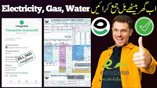 How to pay bill with easy paisa  Pay bill electricity easy paisa  Bill payment easy paisa [upl. by Neuburger]