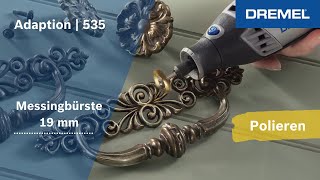 Dremel®  Messingbürste 19 mm 535 [upl. by Lampert]