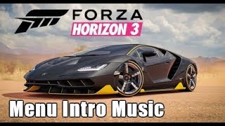 Forza Horizon 3 VÃ­deo Intro Music [upl. by Harmonia757]