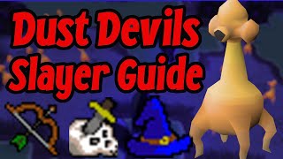 OSRS  Dust Devils  Ice Burst  Range  Slayer Guide  Catacombs of Kourend [upl. by Tracie105]