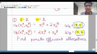 Pareto Optimality Example  Perfect substitute case  Ravit Thukral Classes [upl. by Gilford542]