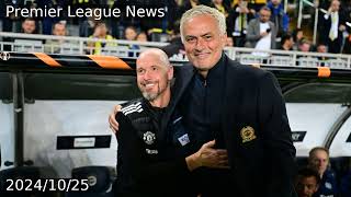 All eyes were on Ten Hag amp Man Utd  but Mourinho steals show again [upl. by Nananne114]