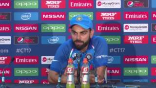 Virat Kohli after losing ICC champions trophy Final  India vs Pakistian  Press Conference 2017 [upl. by Marrin]