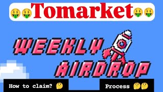 Weekly Airdrop Tomarket Tomarket New Staking Project Listing Update [upl. by Crin]