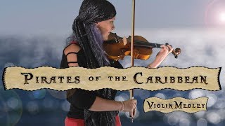 Pirates of the Caribbean Medley  Violin [upl. by Crowell307]