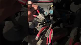 Battery Terminal Issue Solved mechanic shorts [upl. by Verbenia819]