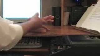 Basic Hand Posture on the Steno Machine [upl. by Vassell]