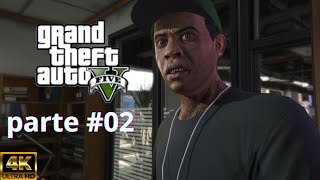 Grand Theft auto VGTA PARTE 02 FRANKLIN CONHECE MICHAEL nova amizade PTBR 4K [upl. by Mcbride]