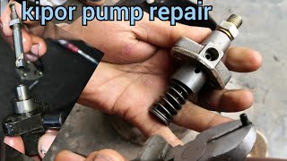 kipor generator fuel pump plunger change [upl. by Okim378]