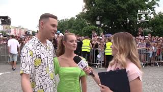 Adam Zdrójkowski i Wiktoria Gąsiewska rozmowa  Kanał S TV [upl. by Thayer]