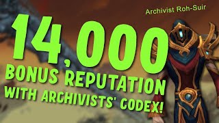 Easy Archivists Codex Reputation Reliquary Restoration Achievement [upl. by Nette]