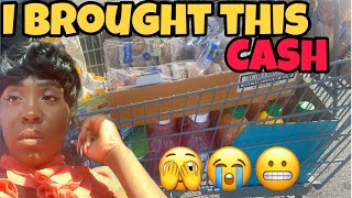 MONTHLY ALDI GROCERY SHOPPING WITH CASH WISH I HAD STAMPS groceryshopping aldi shopwithme vlog [upl. by Adnoyek479]