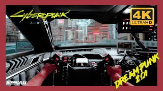 Cyberpunk 2077 Dream Punk 201 HDR RTX 4090 Max Settings Photoreal Gameplay [upl. by Barbee]