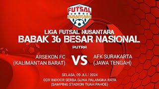 LIVE LFN  ARSEKON FC KALIMANTAN BARAT VS AFK SURAKARTA JAWA TENGAH [upl. by Shwalb]