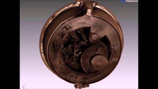 3D animation of the Pomander Watch from 1505 the worlds oldest known watch [upl. by Mcgean]