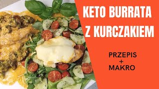 Keto Obiad Prosty Przepis Z Kurczakiem i Burratą  Przepis  Aneta Florczyk [upl. by Gaelan]