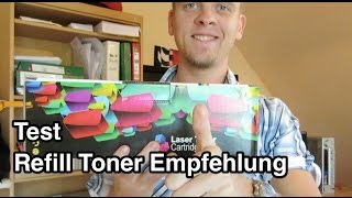 Test Refill Toner für Laserdrucker  Toner Test  Laserdrucker Toner [upl. by Malvia]