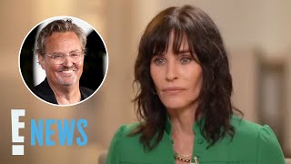 Courteney Cox Shares ‘Friends’ CoStar Matthew Perry “Visits” Her 6 Months After His Death  E News [upl. by Thurston174]